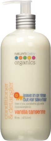 Nature's Baby Organics Conditioner & Detangler - Vanilla - 16 oz
