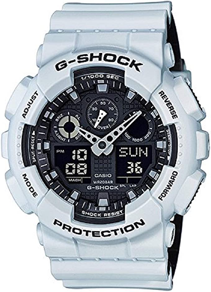 Casio Men's GA-100 XL Series G-Shock Quartz 200M WR Shock Resistant Watch