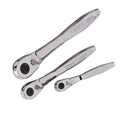 Craftsman 3 pc. Thin Profile Ratchet Set