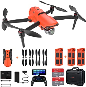 Autel Robotics EVO 2 Pro Drone with 6K HDR Video Rugged Bundle (2021 Newest Fly More Combo)