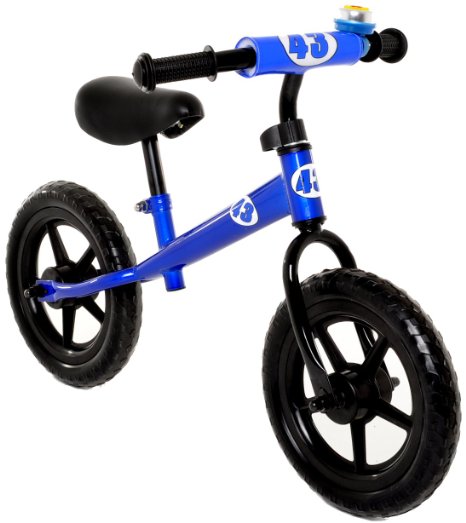 Childrens Balance Bike No Pedal Push Bicycle for Girls or Boys