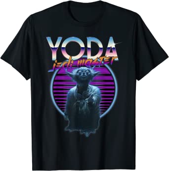 Star Wars Yoda Jedi Master The Ultimate Retro 80's T-Shirt