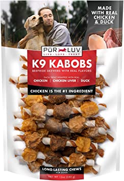 Pur Luv K9 Kabob Dog Treats