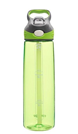 Contigo AUTOSPOUT Straw Addison Water Bottle, 24oz, Citron