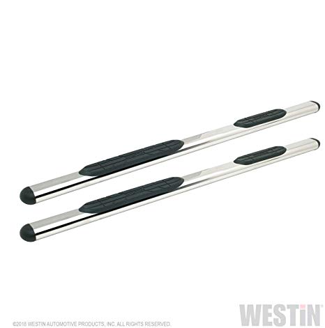 Westin 22-5020 75" Polished Stainless Steel Oval Tube Step