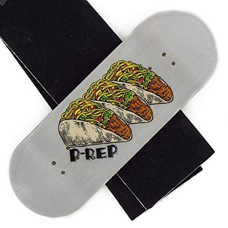 Peoples Republic P-Rep Tres Tacos 34mm x 100mm Wooden Fingerboard Deck