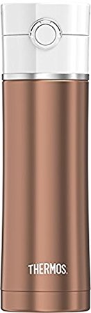 Thermos Sipp 16 Ounce Stainless Steel Insulated Drink Bottle, Rose Gold