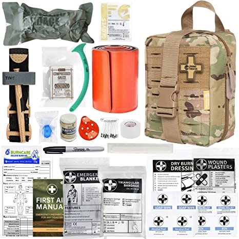 RHINO RESCUE IFAK Trauma Kit Survival Kit HIKING KIT