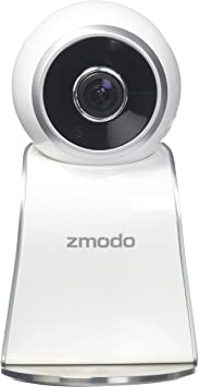 Zmodo Sight 180 Full HD 1080p Wireless Security Camera System Two Way Audio 180 Degree Viewing Angle, Compatible with Alexa