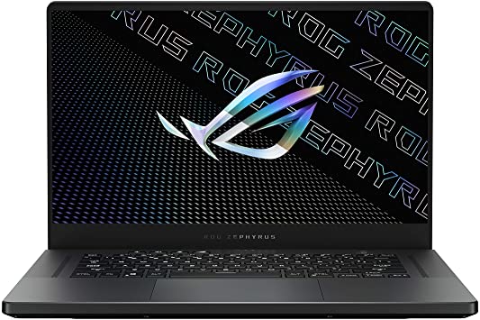 ROG Zephyrus G15 Ultra Slim Gaming Laptop, 15.6” 165Hz QHD, GeForce RTX 3060, AMD Ryzen 9 5900HS, 16GB DDR4, 1TB SSD, Wi-Fi 6, Windows 10 Home, Eclipse Gray- GA503QM-DS91-CA