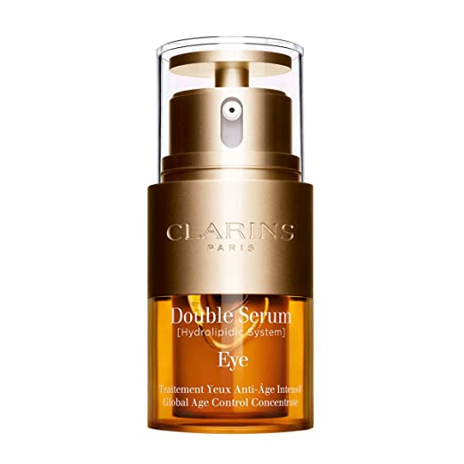 Clarins Double Serum Eye | Anti-Aging Eye Treatment | Visibly Smoothes, Firms, Hydrates and Revitalizes For More Youthful-Looking Eyes In Just 7 Days* | 13 Plant Extracts, Including Turmeric | 0.6 Oz