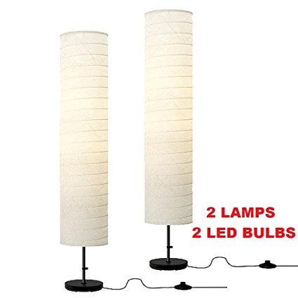 Ikea Holmo Floor Lamp   Led Bulb (2 Pack)