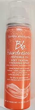 Bumble and Bumble Hairdressers Invisible Oil Soft Texture Finishing Spray 1.4 Oz