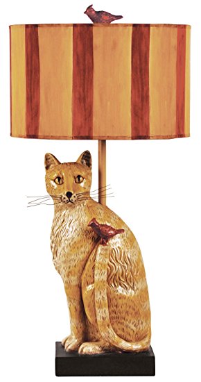 Sterling 93-953 Composite/Metal/Paper Cats Meow Table Lamp