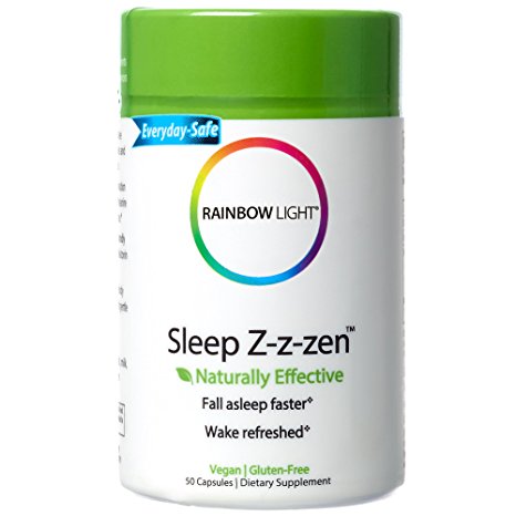 Rainbow Light - Sleep Z-z-zen, 50 Count, Everyday Safe, Natural Sleep Aid