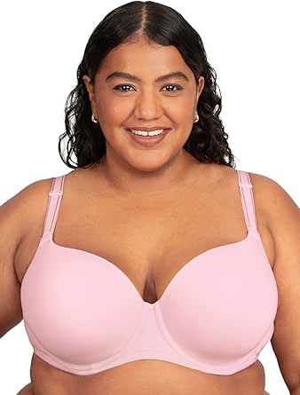 Fruit of the Loom Women's Fit for Me 360 Stretch Plus Size Cotton T-Shirt Bra