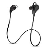 Senbowe8482Wireless Bluetooth HeadphonesHeadset Noise Cancelling Headphones  Earbuds Microphone  Sports  Running  Gym  Exercise Sweatproof  Wireless Bluetooth Earbuds Headset Earphones for iPhone 6 6 Plus 5 5c 5s 4 and Android