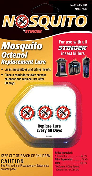 Kaz NoSquito Mosquito Trap Lure, 6pack