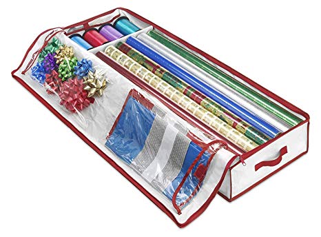 Whitmor Christmas Gift-wrap Storage Chest