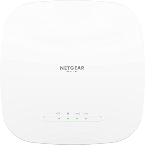 NETGEAR Cloud Managed Wireless Access Point (WAX615) - WiFi 6 Dual-Band AX3000 Speed | Up to 256 Client Devices | 802.11ax | Insight Remote Management | PoE  Powered or AC Adapter (not Included)