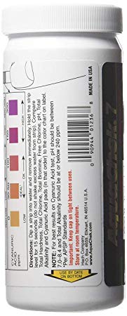 AquaChek 551236 7-Way 100 Count Pool Water Test Strips