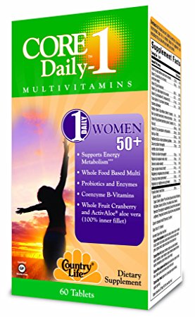 Country Life Core Daily for Women 50 Plus Dietary Supplement, 60 Count