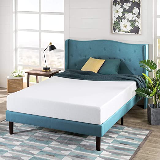 Zinus Green Tea Double Memory Foam Mattress Antibacterial High Density Pressure Relief Eco-Friendly Bed - Mattress in a Box - Firm