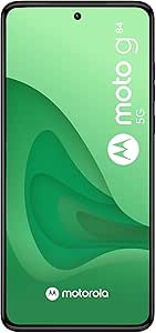 MOTOROLA G84 5G RAM 12GB, 256GB GRIS PETROLE, Smartphone déverrouillé, écran 6,5", batterie 5000 mAh, chargeur, câble USB et coque de protection, Version FR