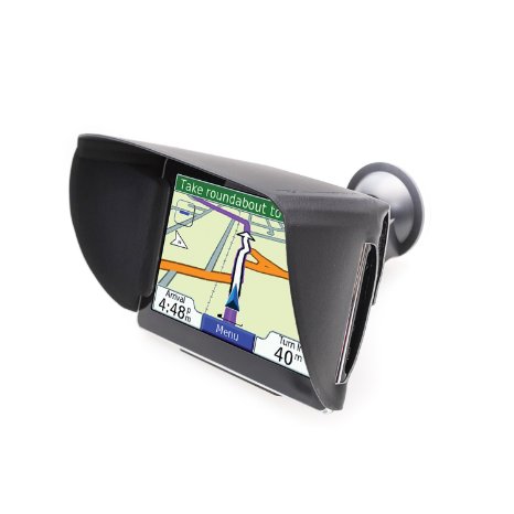 TFY Sunshade and Glare Visor for Garmin Nvi GPS Navigator and Other GPS Navigators 7 Inch