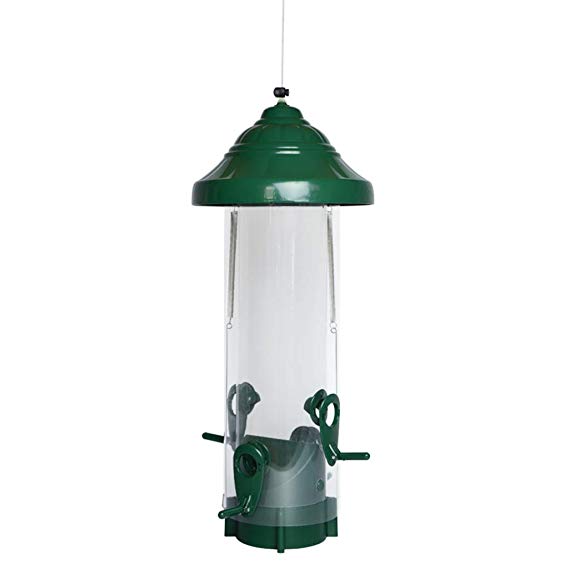 Nature's Way Bird Products PSP1 Squirrel Proof Feeder, green