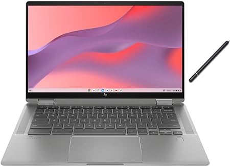 Hp 14" 1920 x 1080 (Full HD) 2-in-1 Touchscreen Chromebook | Intel 11th Generation Core i3-1115G4 | 8GB RAM | 128GB SSD | Intel UHD Graphics | Chrome OS | Bundle with Stylus Pen