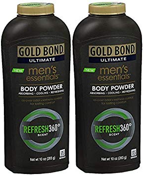 Gold Bond Ultimate men's essentials body powder - Buy Packs and SAVE (Pack of 2)