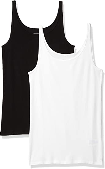 Amazon Essentials Women's 2-Pack Slim-fit Thin Strap Tank