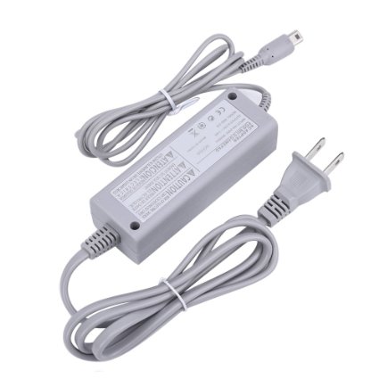 eBoot Wall Power AC Charger Adapter for Nintendo Wii U GamePad