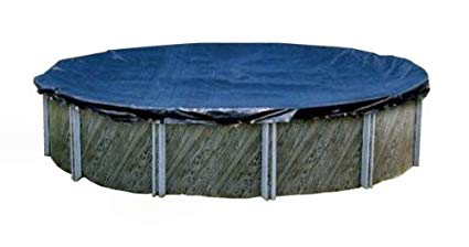 Swimline S28RD 28' Winter Round Above Ground Swimming Pool Cover Blue