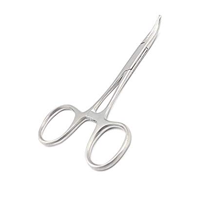 DDP Hartman Mosquito Hemostatic Forceps 3.5" Curved Serrated Jaws
