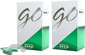 Opalescence Go - Prefilled Gel Teeth Whitening Trays (2 Packs / 20 Treatments) - 15% Hydrogen Peroxide - Teeth Whitening Kit -Mint - 5194-2