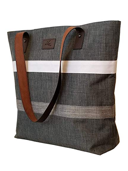 Aleah Wear Large Shoulder Tote Bag For Women | For Work School Travel Business