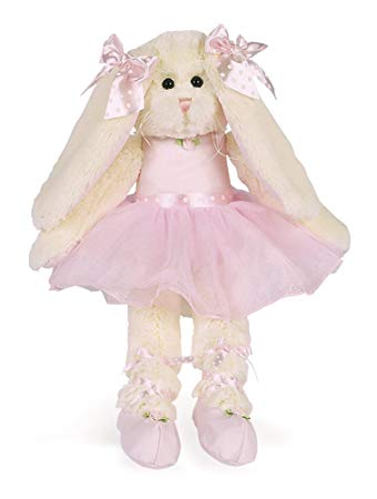Bearington Lil' Bunny Tutu Plush Stuffed Animal Ballerina Bunny 15"