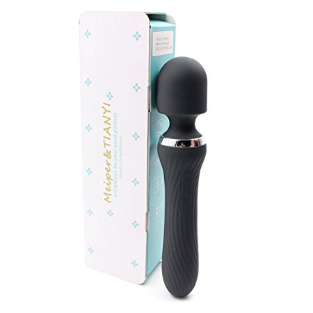 Electric Vibrator Multi-speed Wand Massager made using Medical-grade Silicone for Women … (vibrator ylb)