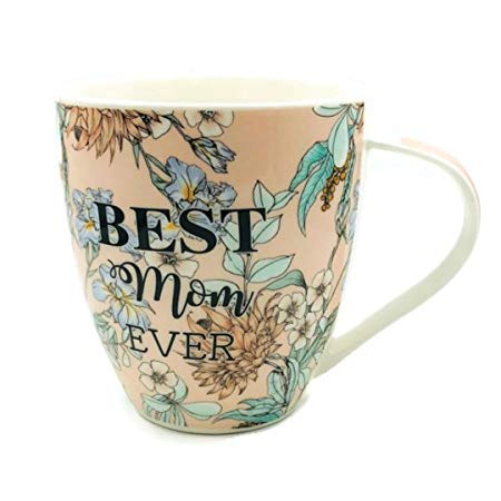 Hampstead Collection Best Mom Ever Mug 18oz with Gift Box Packaging
