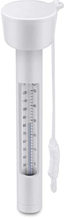 Wemaker Floating Pool Thermometer, Swimming Pool Thermometer with String, Floating Thermometer for Swimming Pool, Bath Water, Spas,Hot Tubs, Aquariums and Fish Ponds