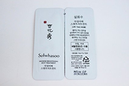 X30 Sulwhasoo Snowise Brightening Spot Treatment, Super Saver Than Normal Size, Exp., Date Printed on the Product