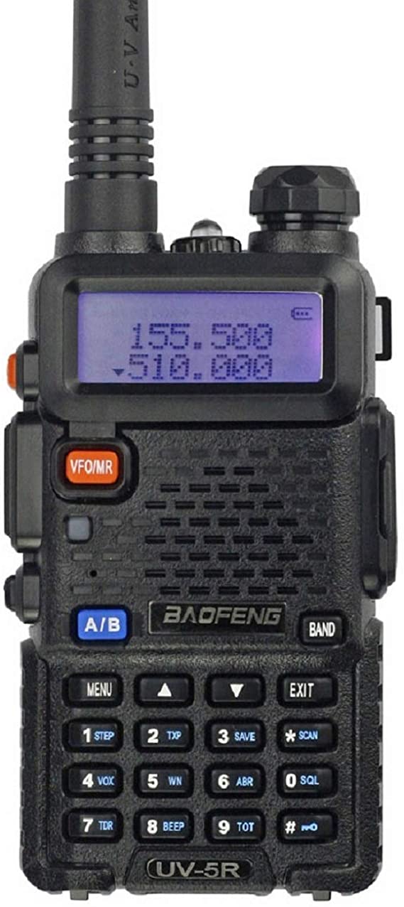 BaoFeng UV-5R Dual Band Two Way Radio (Black)