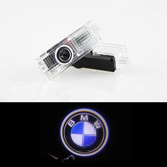 Casloyal 2 Pieces Car Door Lights LED 3D Car Ghost Shadow Light Entry Lighting Welcome Projector Lamp Logo Light