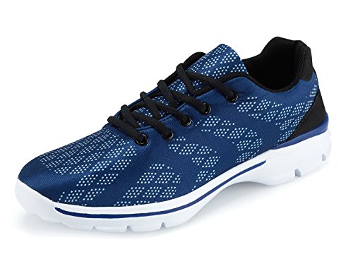 Men's Lightweight Breathable Running Tennis Sneakers Casual Walking Shoes