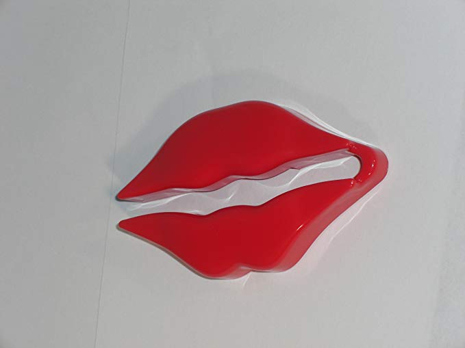 Cork Pops Magnetic Foil Cutter, Red Lips