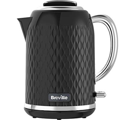 Breville Curve Jug Kettle, 3000 W, 1.7 Litres (Black)