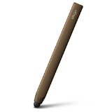 elago Stylus Grip for All iPhones iPad and Galaxy -World First Replaceable Tip Extra Rubber Tip included - Chocolate