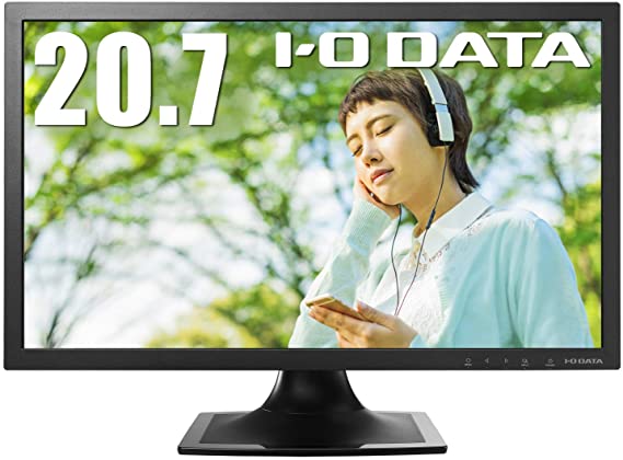 I-O DATA モニター 20.7型 テレワーク向け 非光沢 HDMI×1 アナログRGB×1 スピーカー付 3年保証 VESA対応 土日サポート EX-LD2071TB